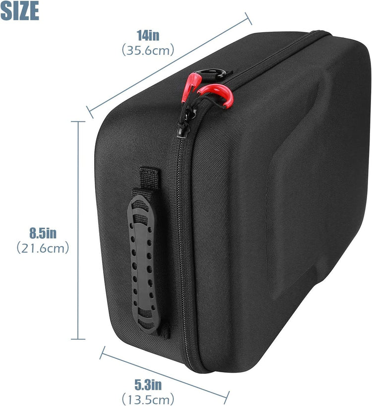 Hard Travel Case Compatible for Meta Oculus Quest 2/Oculus Quest VR Gaming Headset and Controllers Accessories, Shockproof Hard Shell Carrying Storage Bag -Black