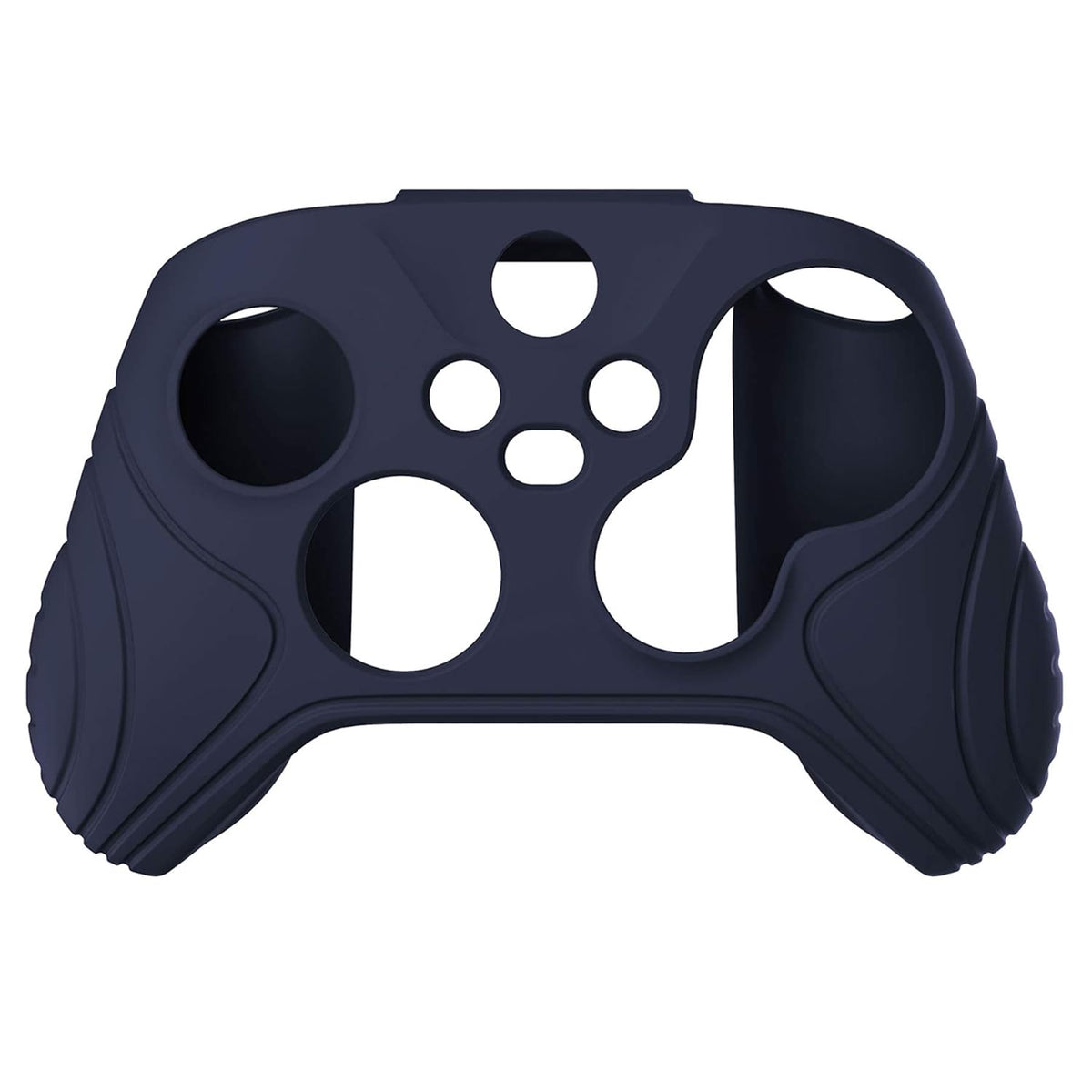 Playvital Samurai Edition Anti-Slip Controller Grip Silicone Skin for Xbox Core Controller, Ergonomic Protective Case Cover for Xbox Series S/X W/Thumb Grips - Midnight Blue