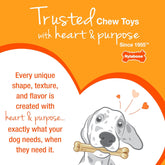 Ergonomic Hold Wishbone Power Chew Toy for Dogs, Dog Toys for Aggressive Chewers, Bison Flavor, Small - up to 25 Ibs, 1 Count