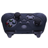 Playvital Samurai Edition Anti-Slip Controller Grip Silicone Skin for Xbox Core Controller, Ergonomic Protective Case Cover for Xbox Series S/X W/Thumb Grips - Midnight Blue