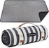 Picnic Blankets Outdoor Extra Large - Waterproof Picnic Blanket with Carry Strap | Machine Washable Picnic Mat with Sandproof Backing for Park,Grass,Hiking,Travel,Concerts,Indoor(Aegean Blue)