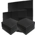 24 Pack Acoustic Panels Studio Soundproofing Foam Wedges Panels, 1" X 12" X 12" Sound Insulation Absorbing, Black