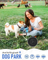 Dog Water Bottle, Portable Water Dispenser with Bowl, Leak Proof Pet Travel Squeeze Bottle, Puppy Essentials Dog Stuff Accessories for Outdoor Walking, Hiking, Camping
