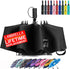 Compact Reverse Folding Umbrella Auto Windproof Travel Umbrella