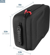 Hard Travel Case Compatible for Meta Oculus Quest 2/Oculus Quest VR Gaming Headset and Controllers Accessories, Shockproof Hard Shell Carrying Storage Bag -Black