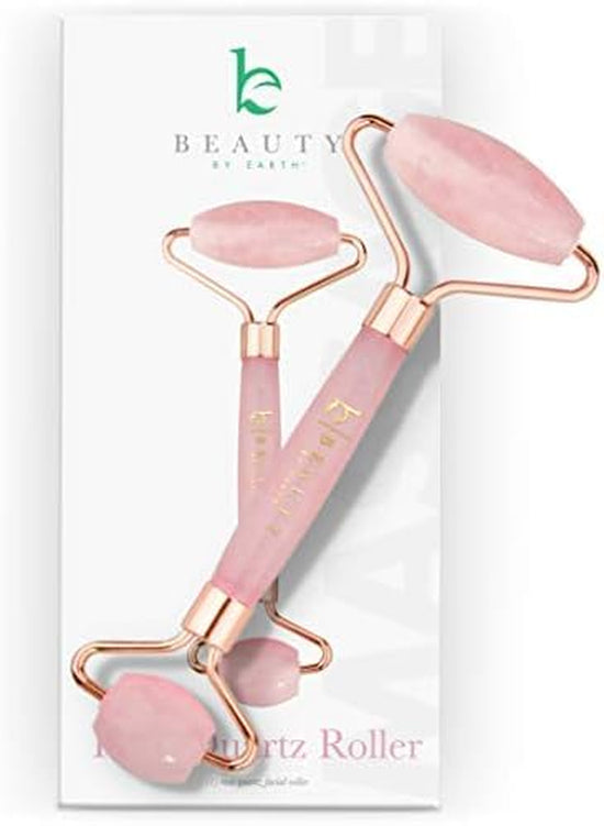 Rose Quartz Face Roller - Relaxation Gifts for Women, Skin Care Tools for Fine Lines and Wrinkles, Teenage Girl Gifts, Beauty Gift Ideas, Face Massager Tools, Facial Tool, Self Care Gift for Women