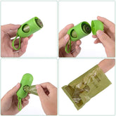 Dog Poop Bag Biodegradable Scented: Leak Proof Dog Waste Bags with 1 Dispenser, 18 Rolls Refills Poop Bags -450 Counts