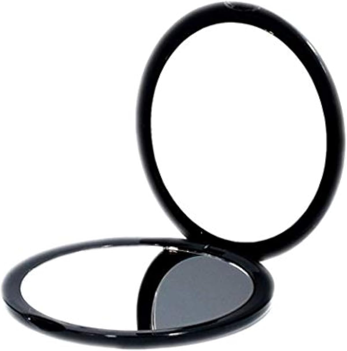 Magnifying Compact Cosmetic Mirror Elegant Pocket Handheld Makeup Mirror with Powerful 10X Magnification and 1X True View Mirror for Travel or Your Purse