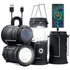 LED Camping Lanterns Portable Rechargeable Lights as Battery Bank 4 Pcs